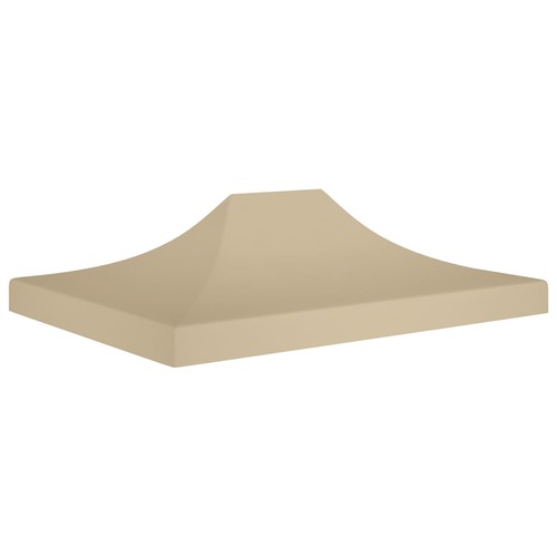 Party Tent Roof 4.5x3 m Beige 270 g/m²