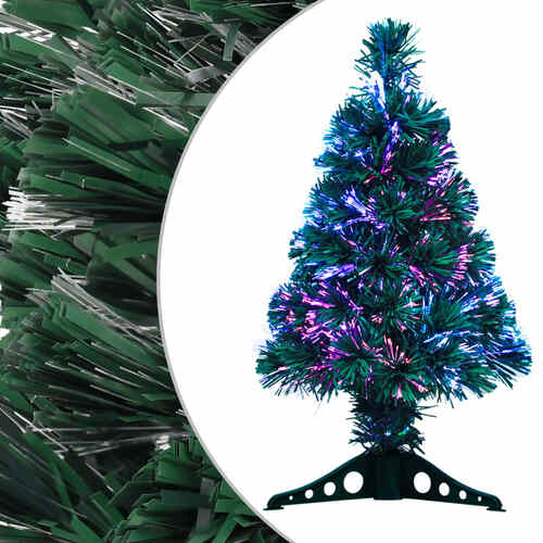 Artificial Christmas Tree Green 64 cm Fibre Optic