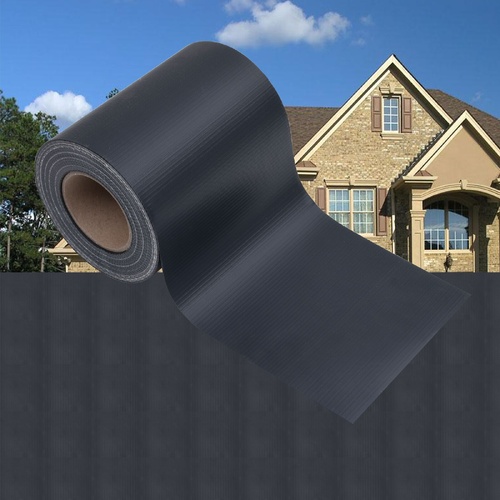 Garden Privacy Screens 2 pcs PVC 35x0.19 m Matte Dark Grey