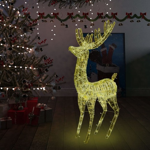 XXL Acrylic Christmas Reindeer 250 LED 180 cm Warm White