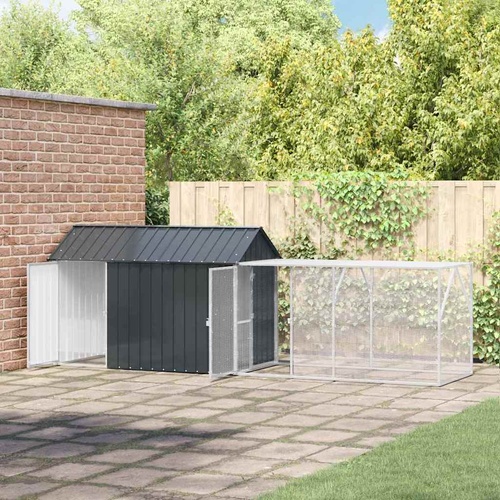 Bird Cage Anthracite 416,5 x 103 x 142 cm Galvanised Steel