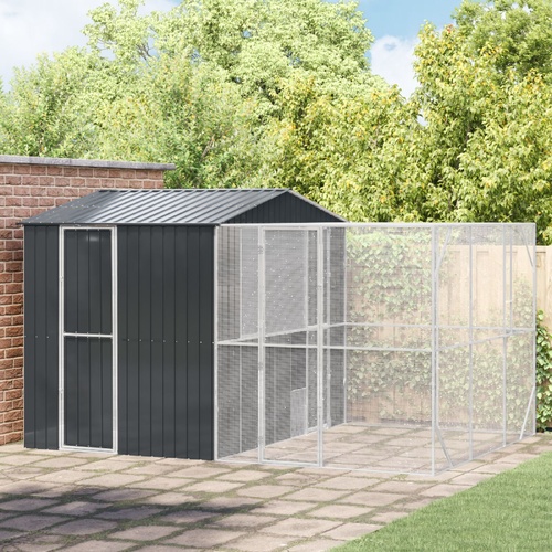 Bird Cage Anthracite 425 x 304 x 247 cm Galvanised Steel