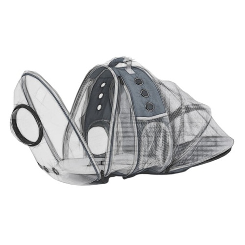Floofi Expandable Space Capsule Backpack - Model 2 (Grey)