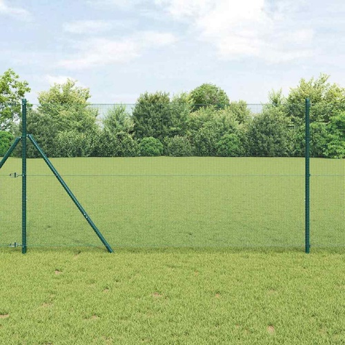 Fence Post Green 10 x 1 m (12 x 12 mm mesh) Steel