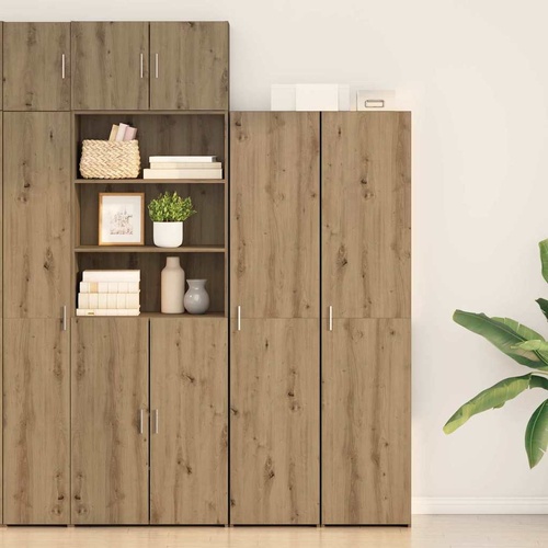 Artisan oak 40 x 42.5 x 185 cm Engineered wood