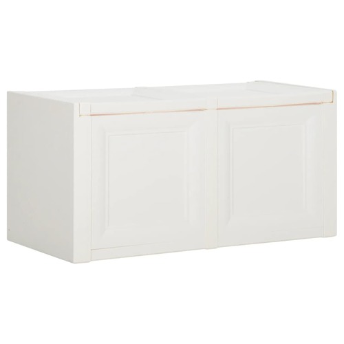 Cushion Box Angora White 86x40x42 cm 85 L