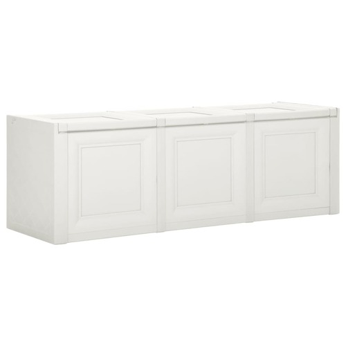 Cushion Box Angora White 125x40x42 cm 130 L