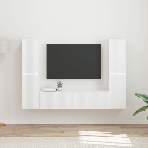3 pcs White