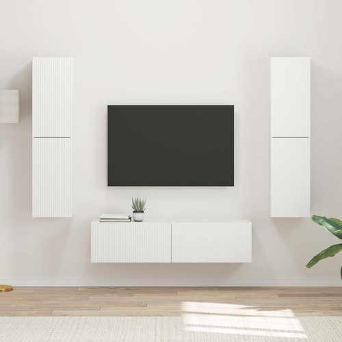 3 pcs White