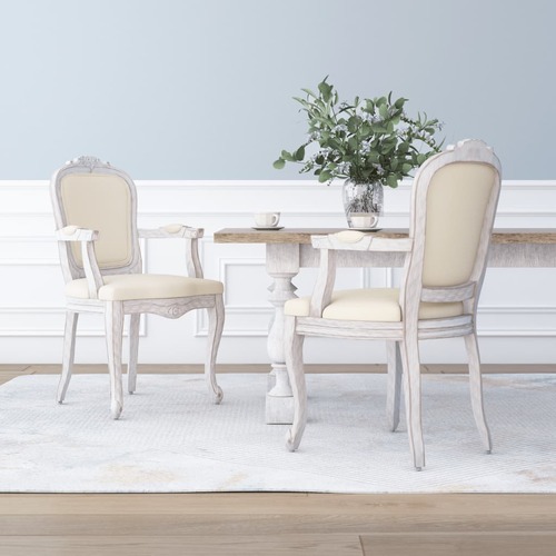 Dining Chairs 2 pcs 62x59.5x100.5 cm Linen