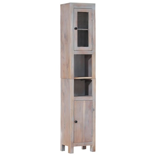 Bathroom Cabinet 30x25x160 cm Solid Wood Acacia
