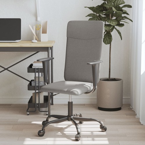 Office Chair Dark Grey Fabric