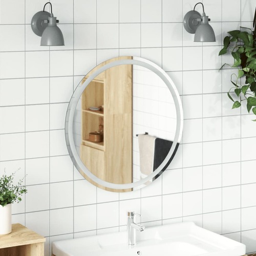 LED Bathroom Mirror 70 cm Round