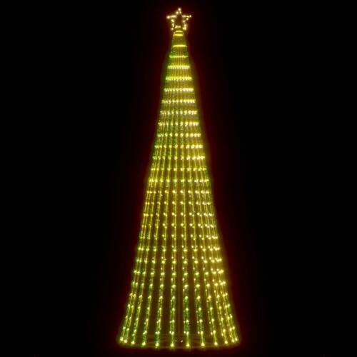 LED Christmas Tree with Spikes 570 LEDs Warm White 300 cm