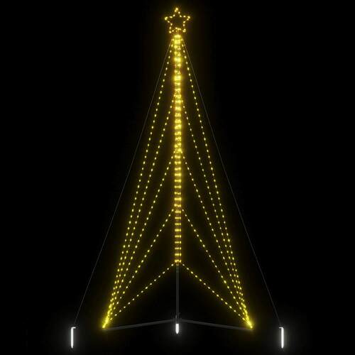 LED Christmas Tree 615 LEDs Warm White 404.5 cm