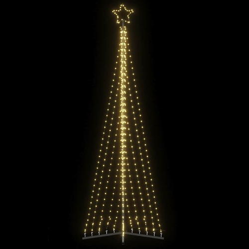 LED Christmas Tree 495 LEDs Warm White 302 cm