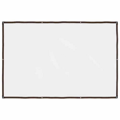 Clear Tarpaulin with Eyelets 2x3 m Polyethylene