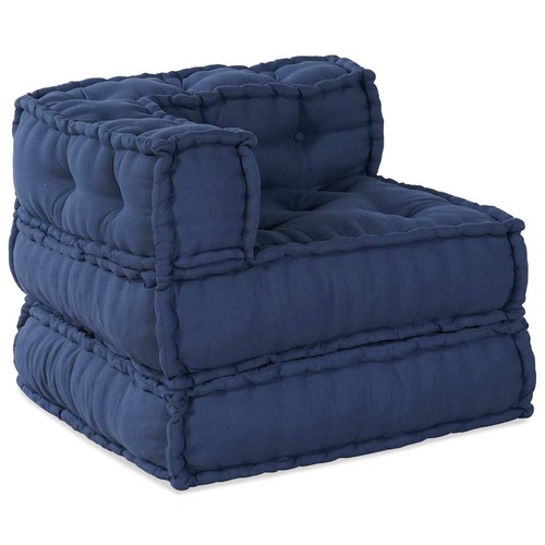 Cushion Blue 70 x 70 x 54 cm Polyester