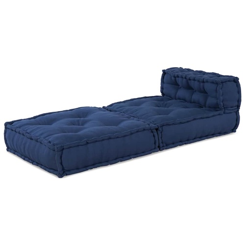 Modular Pouffe Indigo 70x54 Fabric