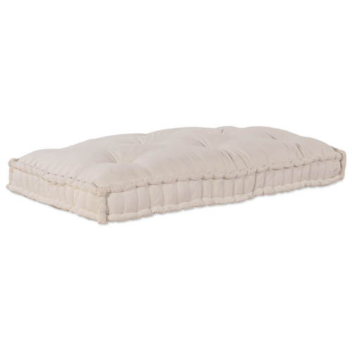 Cream Fabric Pallet Sofa Cushion