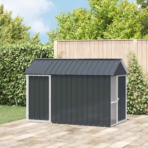 Bird Aviary Anthracite 112 x 215 x 141 cm Steel