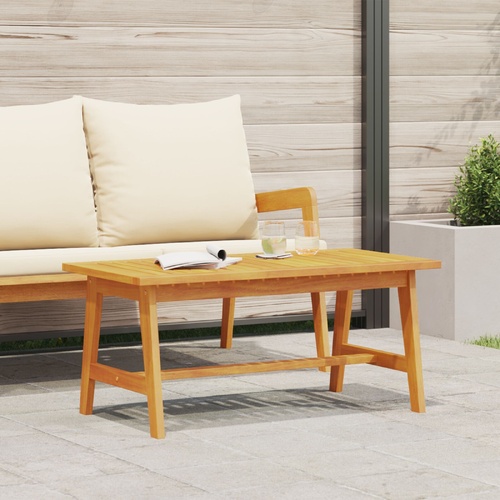 Coffee Table Oil Natural Solid Acacia Wood