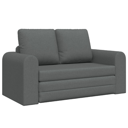 Sofa Bed Dark Grey 148 x 71 x 83 cm Fabric
