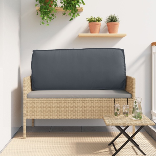 Pallet Cushion for Backrest - Anthracite, 120 x 40 x 12 cm, Oxford Fabric