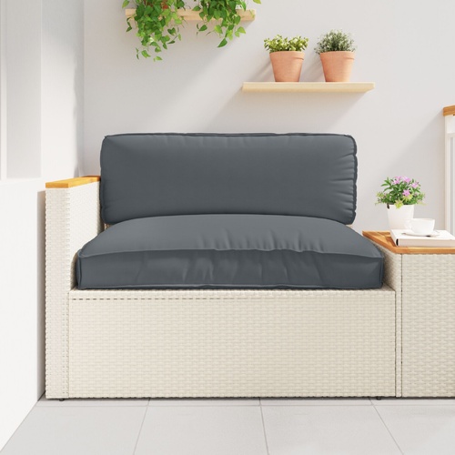 Pallet Cushion for Seat Anthracite 120x80x12 cm Oxford Fabric