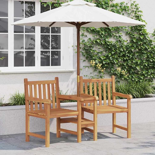 Chair Brown 152 x 63 x 89 cm Solid Teak Wood