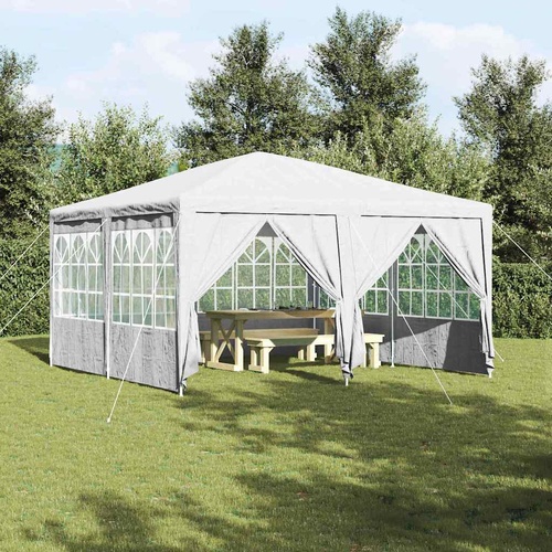 Party Tent White 400 x 400 x 266 cm Polyethylene