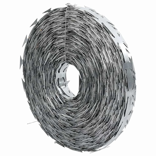 Razor Wire Silver 5000 x 1,9 cm Galvanised steel