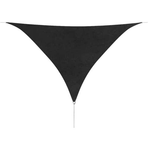 Sunshade Sail Oxford Fabric Triangular 3.6x3.6x3.6 m Anthracite