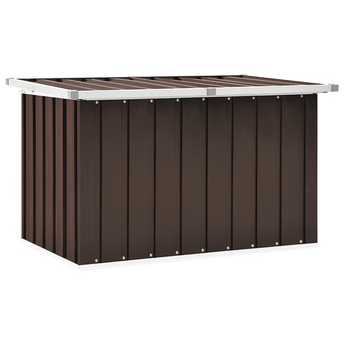 Garden Storage Box Brown 109x67x65 cm