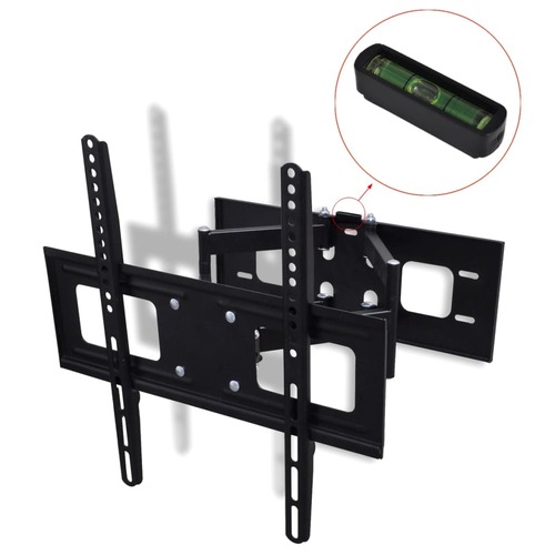 Double-armed Tilt Swivel Wall TV Bracket 3D 400x400mm 32"-55"