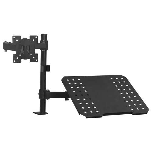 Monitor Laptop Dual Desk Mount Bracket 13"-23"