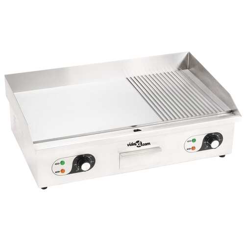 Electric Griddle Stainless Steel 4400 W 71x43x23.5 cm