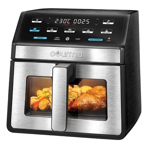 Gourmia 7.6L Digital Air Fryer FryForce 360 Nonstick Basket 7 Cook Functions