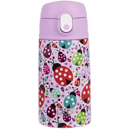 Oasis Kid's Drink Bottle with Sipper 400ml -  Lovely LadyBugs