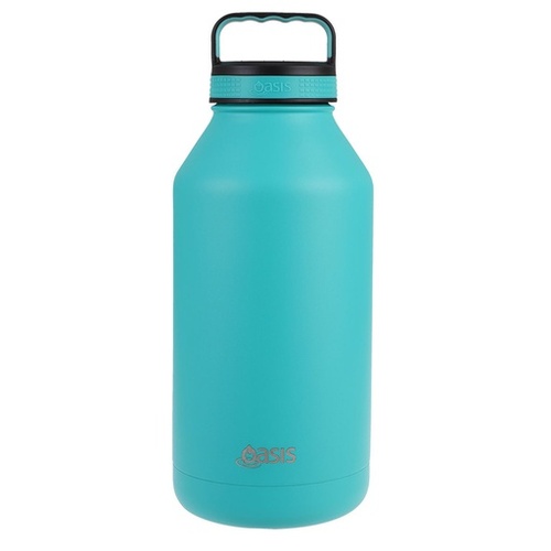 Oasis Stainless Steel Double Wall Insulated Drink Bottle Turquoise 1.9 Titan