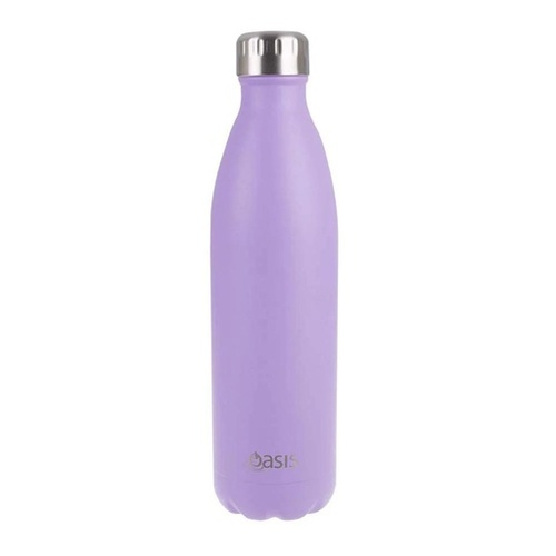 Oasis Stainless Steel Double Wall Insulated Drink Bottle 750Ml - Matte Lavender 8882MLV