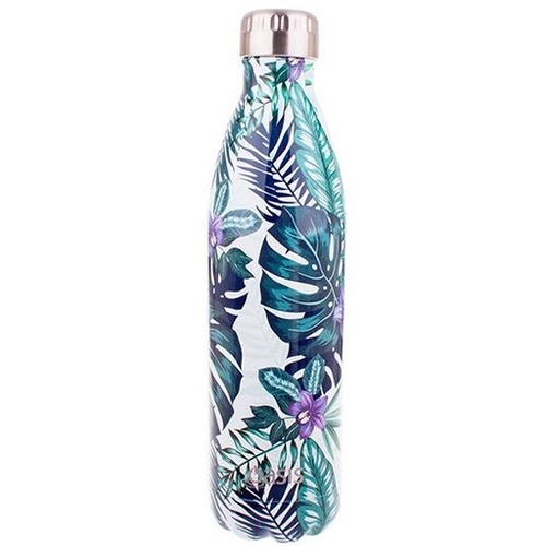 Oasis Stainless Steel Double Wall Insulated Drink Bottle 750ml - Tropical Paradise