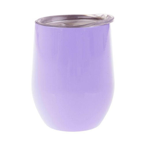 Oasis Stainless Steel Double Wall Insulated Wine Tumbler 330ml - Lilac