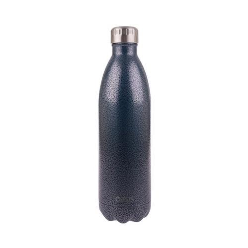 Oasis Stainless Steel Double Wall Insulated Drink Bottle 1L - Hammertone Blue