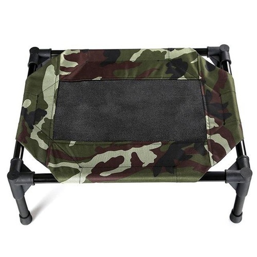 Floofi Pet Outdoor Waterproof Camping Bed (M Army)
