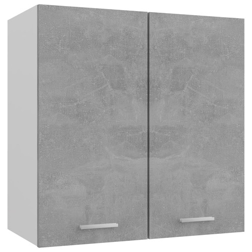 Hanging Cabinet Lyon Concrete Grey 60x31x60 cm Engineered Wood