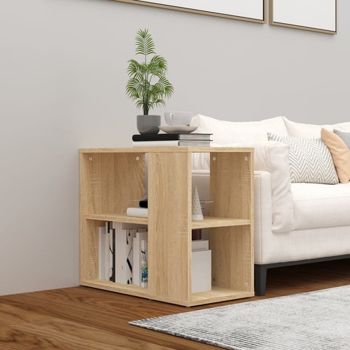 Side Cabinet Sonoma Oak 60x30x50 cm Engineered Wood