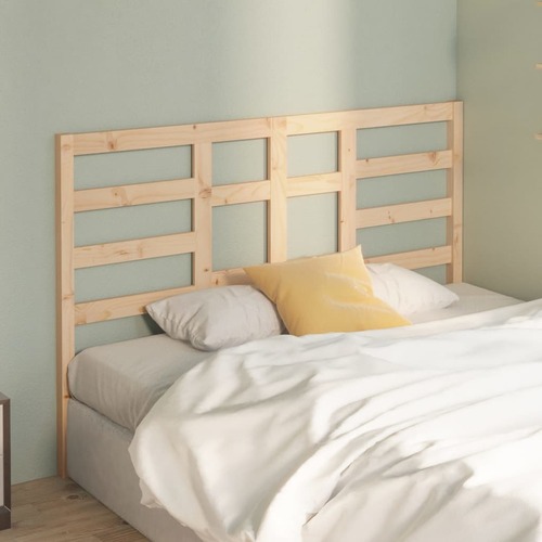 Bed Headboard 156x4x104 cm Solid Wood Pine