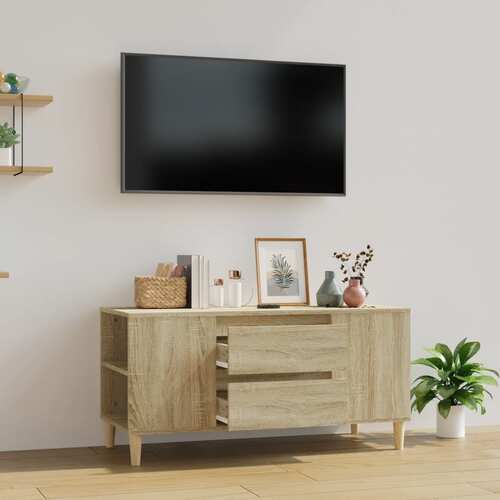 TV Cabinet Sonoma Oak 102x44.5x50 cm Engineered Wood