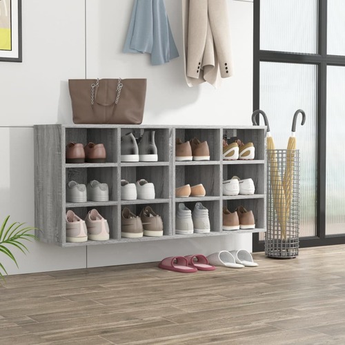 Shoe Cabinets 2 pcs Grey Sonoma 52.5x30x50 cm